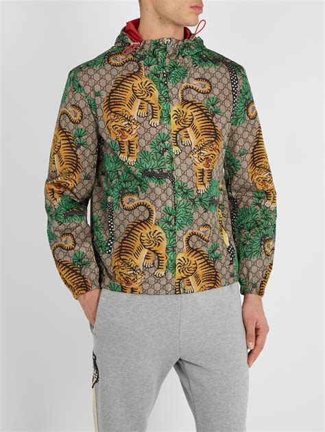 mens gucci bengal jacket|gucci bengal print jacket.